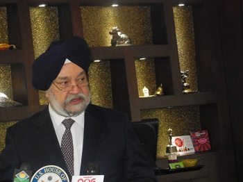 Hardeep Singh Puri, India's Permanent Representative to the United Nations.