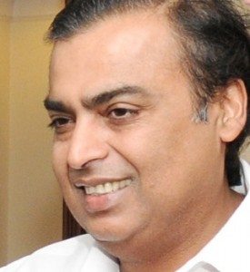 Mukesh Ambani; photo credit: Press Information Bureau