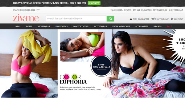 Undergarments online store in India Zivame gets $40 million