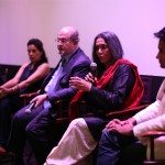 Sarita Choudhury, David Hamilton, Salman Rushdie, Deepa Mehta, and Samrat Chakrabarti