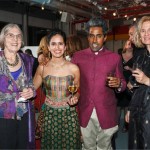 Katharine Desai (wife of TriState Board Member Rohit Desai) on (l) with Priya Parker, author and columnist Anand Giridharadas, and guest.