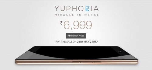 Yu launches Yuphoria smartphone at incredible price of Rs. 6,999