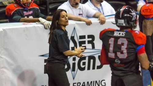 Jen Welter of Arizona Cardinals becomes the first female coach in the NFL