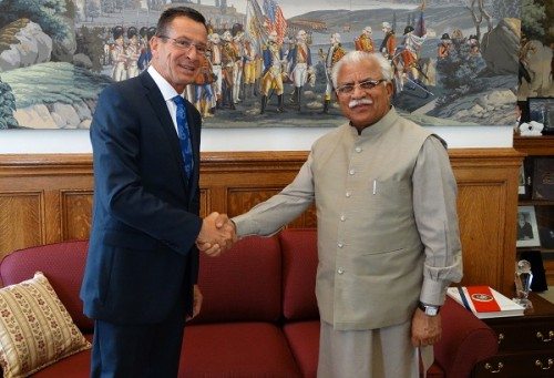 Haryana Chief Minister Khattar strikes key business partnerships in Connecticut