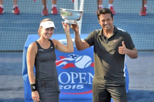 US Open 2015: Leander Paes, Martina Hingis win mixed doubles title