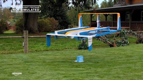 Amazon unveils delivery drone system ‘Prime Air’