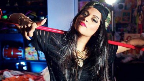 Superwoman Lilly Singh raps about an Indian mom’s struggle to immigrate to the US