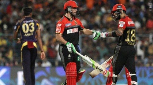 Kohli, de Villiers help RCB win by 9 wickets against KKR
