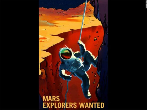 NASA releases posters seeking workers for Mars