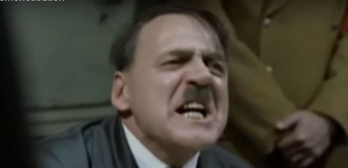 Watch Adolf Hitler railing against Narendra Modi’s demonetization policy