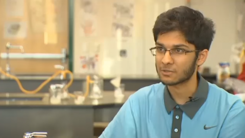 Indian American teen finds cost-effective method to turn saltwater drinkable