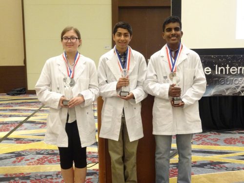 Indian American teen Sojas Wagle crowned champion of 2017 World Brain Bee Indian American whiz kid Sojas Wagle (center) is the 2017 World Brain Bee Champion. At left is Milena Malcharek of Poland, in second place, and at right is Elwin Vethamuthu of Malaysia who finished third in the neuroscience competition for teenagers.