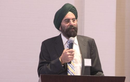 India’s philanthropy sector lacks scale, needs to be better equipped to handle giant initiatives: Navneet Chugh Navneet Chugh delivering the keynote address at the American Bazaar Philanthropy Dialogue and Dinner.