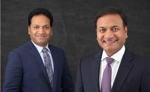 Chintu Patel (left) and Chirag Patel.