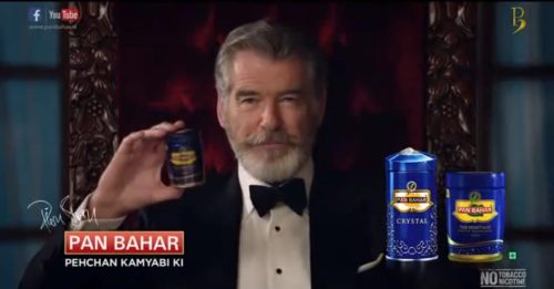 Pierce Brosnan alleges cheating by an Indian tobacco company pierce-brosnan-in-pan-bhar