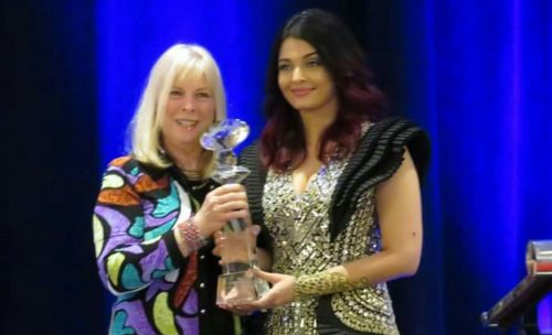 Aishwarya Rai with Meryl Streep Award