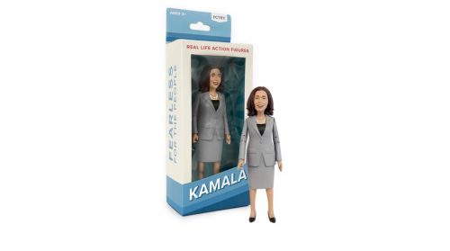 Kamala Harris action figure.