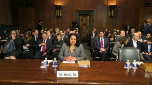 Neomi Rao confirmation hearing