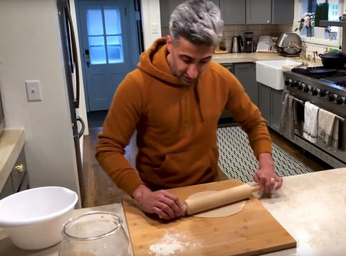 TV personality Tan France posts YouTube tutorial on roti