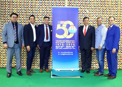 The new FIA executive team led by Anil Bansal (third from right).