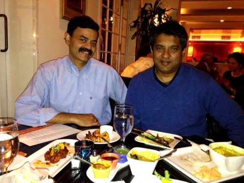 Floyd Cardoz: a pioneer, trailblazer and friend Chef K.N. Vinod with Chef Floyd Cardoz, who died of coronavirus in New York.