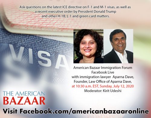 Facebook live with Aparna Dave