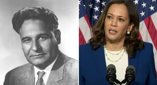 Dalip Singh Saund and Kamala Harris