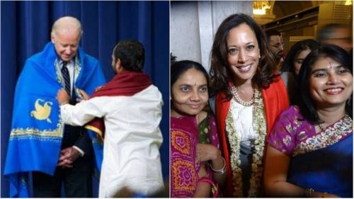 President-elect Joe Biden and Vice President-elect Kamala Devi Harris greeted Indians around the world on Diwali, the festival of lights, and looked forward to celebrating the cherished tradition at the White House next year.