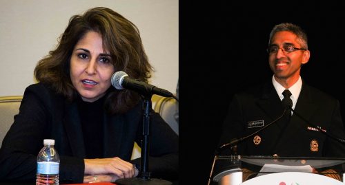 Neera Tanden and Vivek Murthy