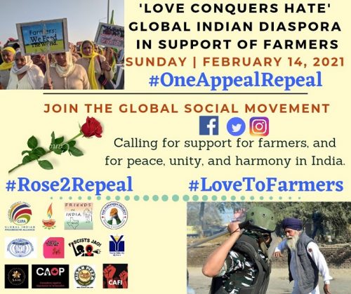 Tweet a rose to Modi Valentineâ€™s Day
