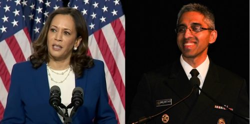 Kamala Harris and Vivek Murthy