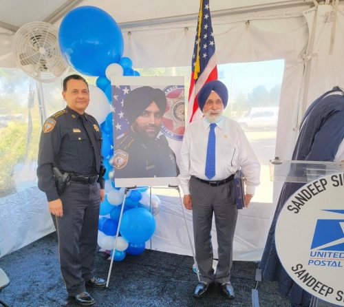 Houston post office named after fallen Sikh sheriff