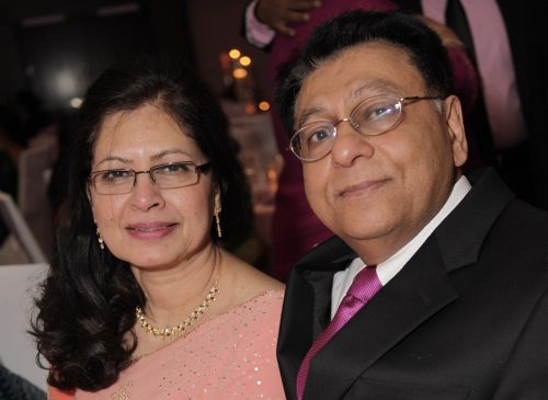 Nishi Khanna and Sunil Khanna.