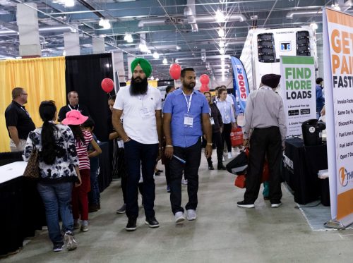 Thousands of Sikh truckers participate in American Trucking Show The two-day American Trucking Show kicks off on April 15 at the Fresno Fairgrounds in Fresno, CA.