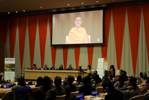 Centennial of Hindu spiritual leader Pramukh Swami Maharaj celebrated