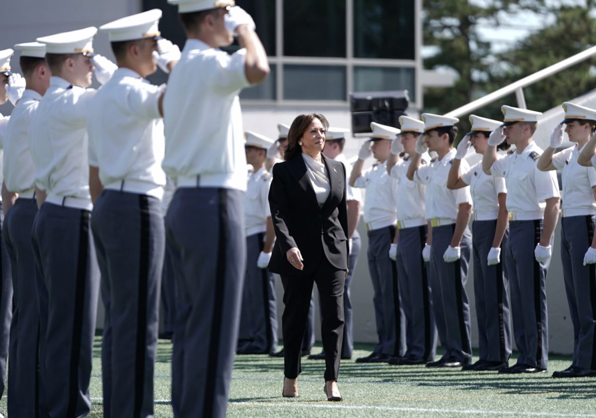 Kamala Harris first woman to address West Point graduates The