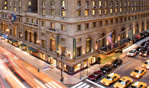 The Roosevelt Hotel, which has remained shuttered since 2020, now serves as temporary housing for undocumented immigrants under a three-year lease agreement with New York City.