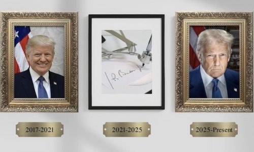 Trumpiana: Pardon, your power pen is slipping!