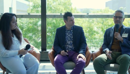 Financing the future: How green banks are powering the clean energy transition Chris Cucci, Executive Vice President and Chief Strategy Officer of Climate First Bank, speaks at Startup Bazaar: DC Climate Week at the Hopkins Bloomberg Center in Washington, DC, on April 29. Also pictured are Rokas Beresniovas (center), Senior Director of Commercial Business & Climate Finance at Montgomery County Green Bank, and Bhagyashree More, ESG Reporting and Compliance member at FedEx.