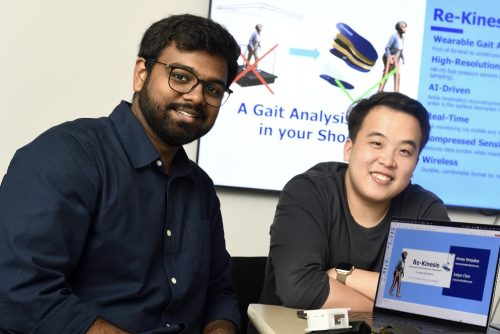 Anway Pimpalkar builds a gamechanging gait lab in a shoe