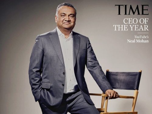 YouTube’s Neal Mohan is Time’s 2025 CEO of the Year