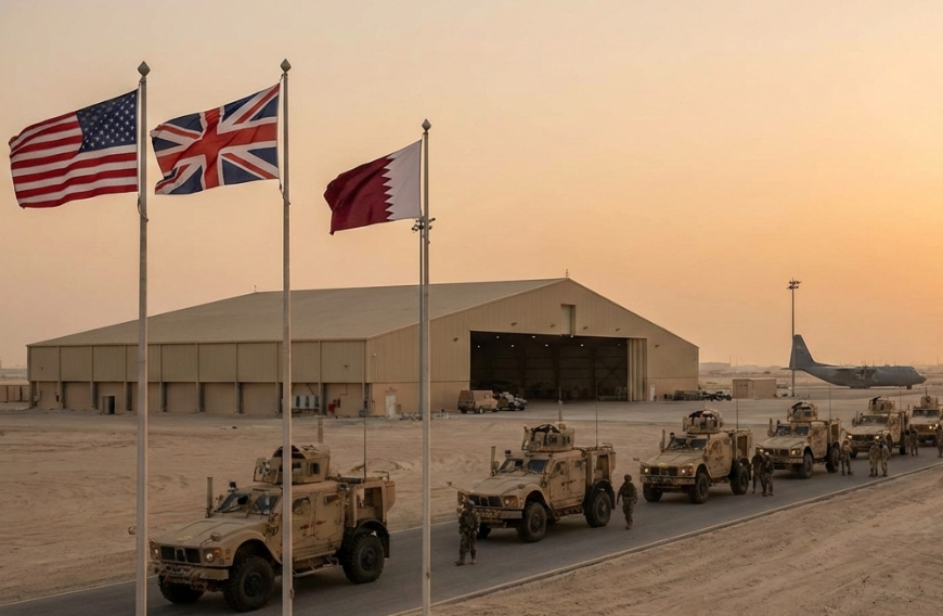 Are US and UK pulling forces from Qatar?
