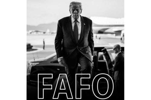 Trumpiana: Hitty Hitty Bang Bang Donroe doctrine!