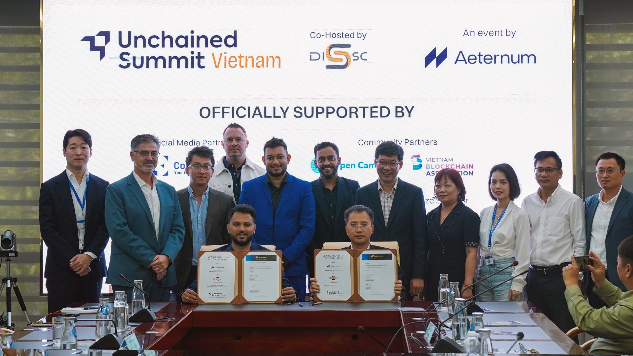 Aeternum and Da Nang officials partner to bring Unchained Summit to Vietnam