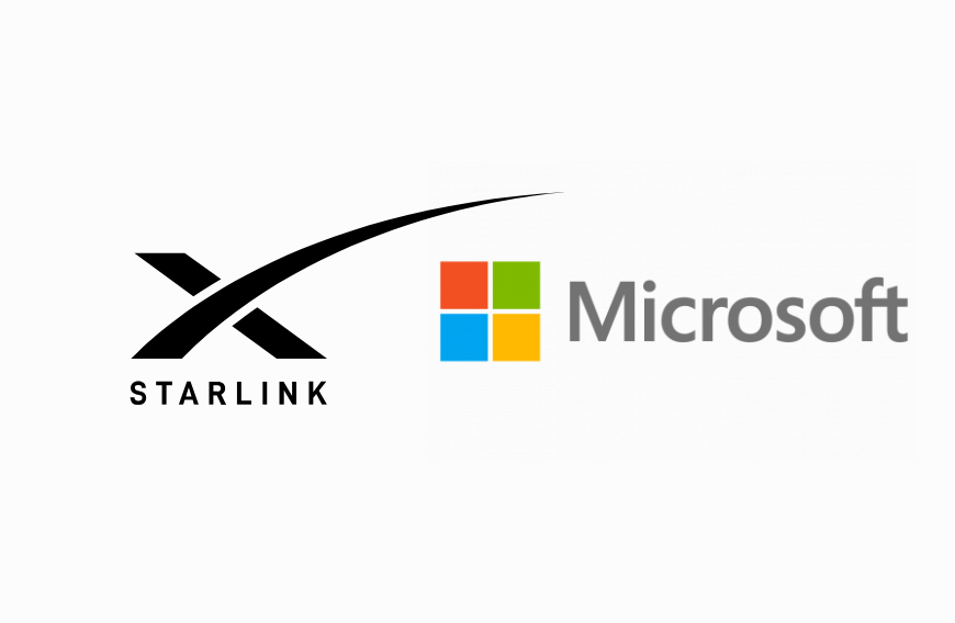 Microsoft and Starlink partner to improve internet connectivity around the world
