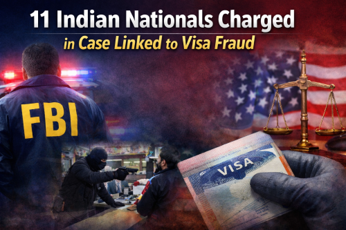 11 Indian nationals charged in case linked to visa fraud