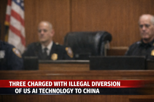 Three charged with illegal diversion of US AI technology to China