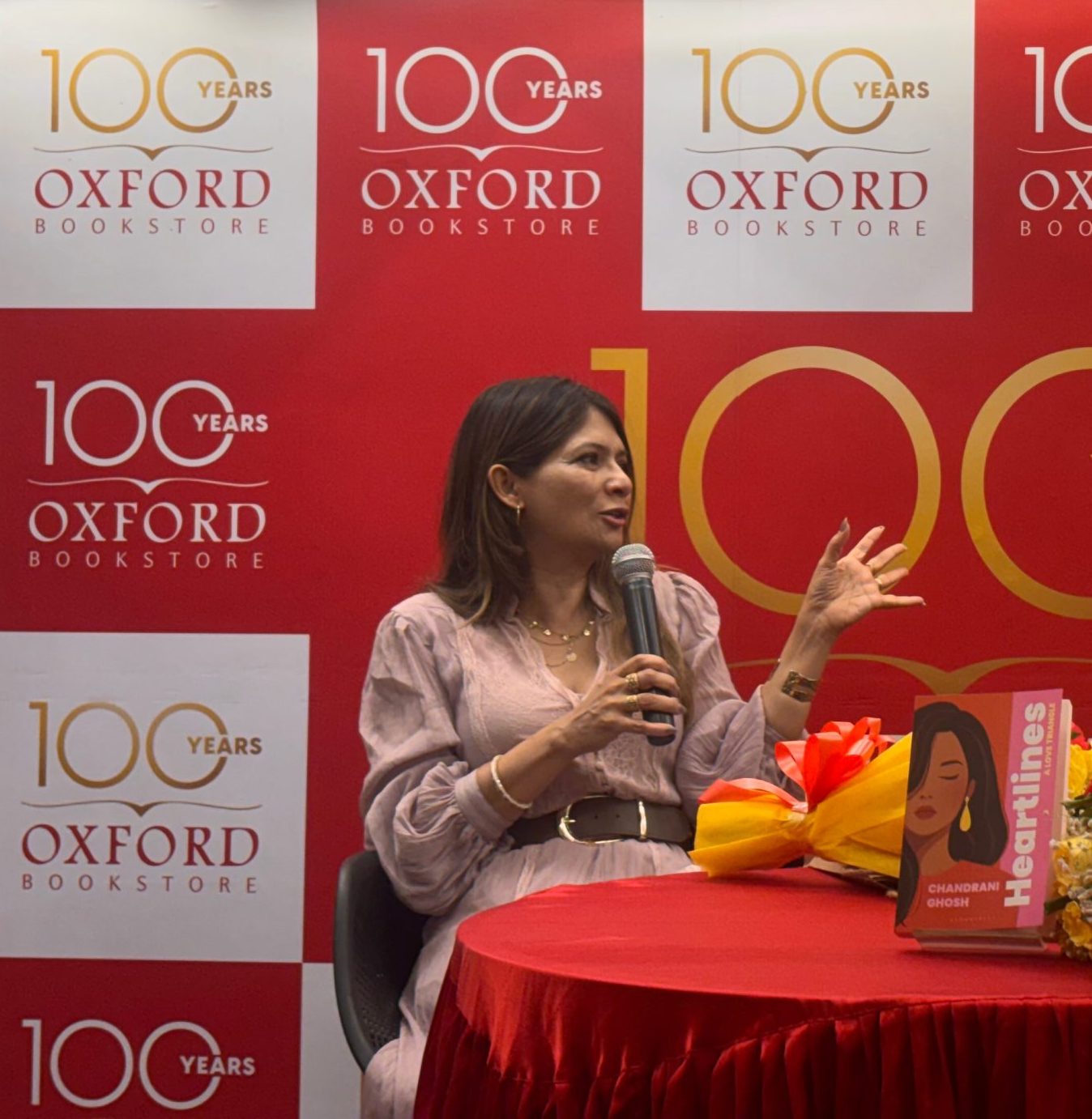 ‘Heartlines’ launch in Kolkata: Chandrani Ghosh brings Indian American love story home