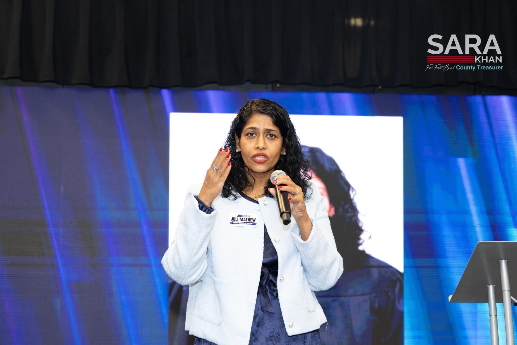 Juli Mathew seeks a third term as Fort Bend County’s first India American judge