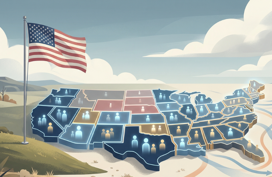 US population growth hits slowest pace since Covid-19 as immigration falls